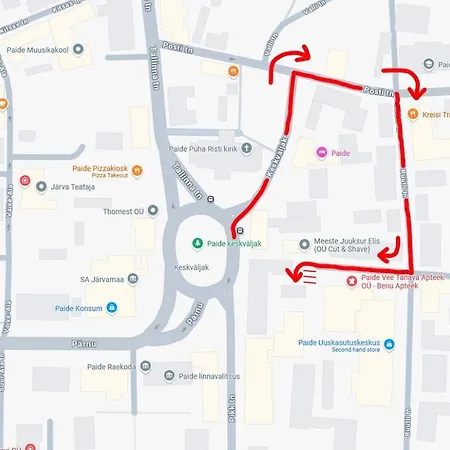 Homestay szállás Kesklinna Kodumajutus Paide